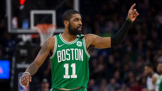 Boston Celtics guard Kyrie irving