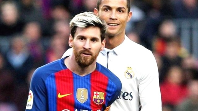 FC Barcelona's Lionel Messi and Real Madrid's Cristiano Ronaldo
