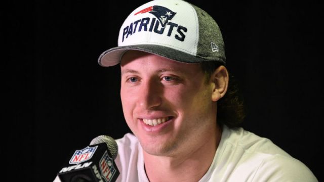 New England Patriots offensive tackle Nate Solder