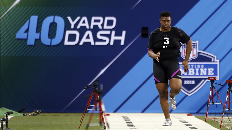 Year after historically bad NFL Combine, Orlando Brown offers advice for  evaluators