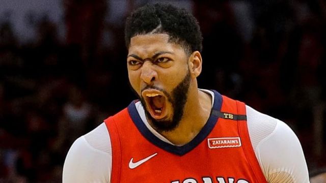 New Orleans Pelicans forward Anthony Davis