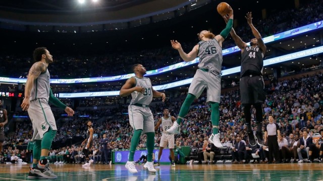 Boston Celtics Center Aron Baynes