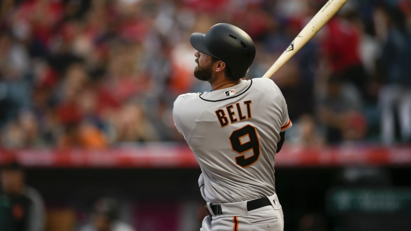 San Francisco Giant's Brandon Belt has longest At-Bat in MLB history