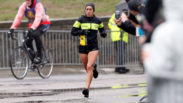 Boston Marathon winner Desiree Linden