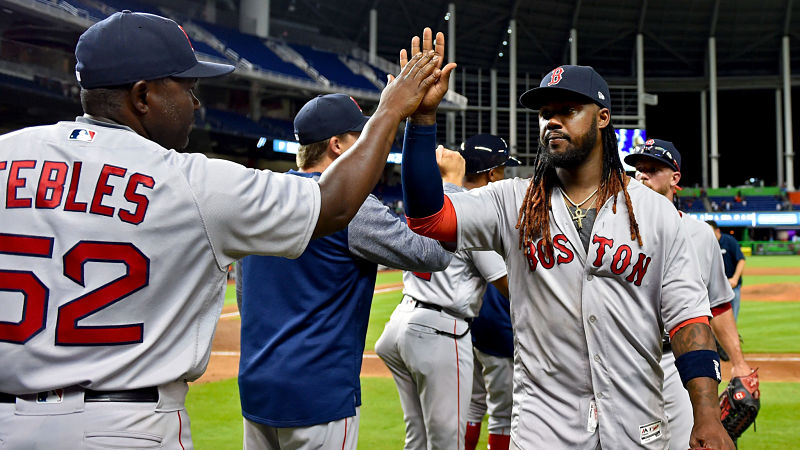 SEE IT: Hanley Ramirez makes good on home run promise by giving