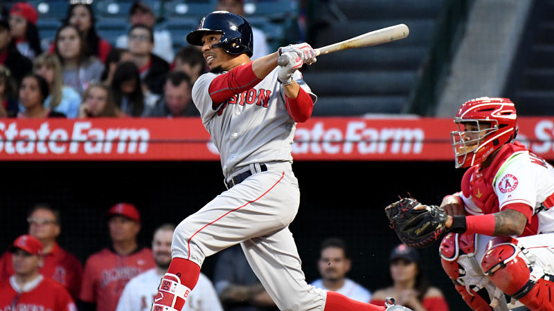 Mookie Betts, former Boston Red Sox star, crushes home run in Dodgers'  intrasquad game (video) 