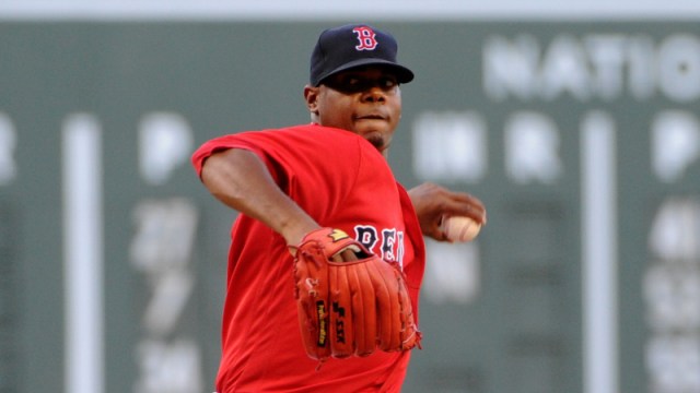 Boston Red Sox pitcher Roenis Elias