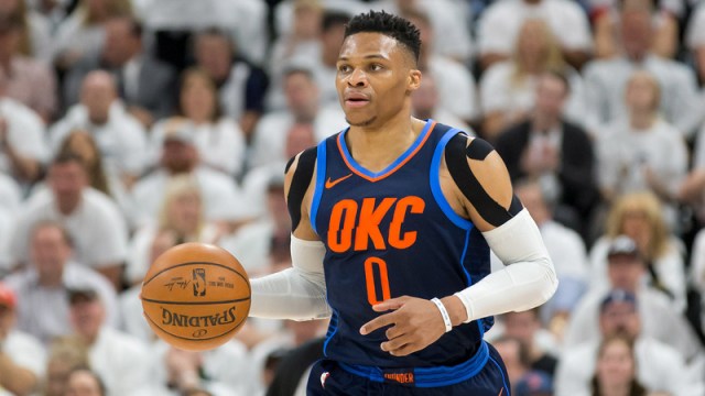 Oklahoma City Thunder Point Guard Russell Westbrook