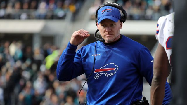 Buffalo Bills head coach Sean McDermott