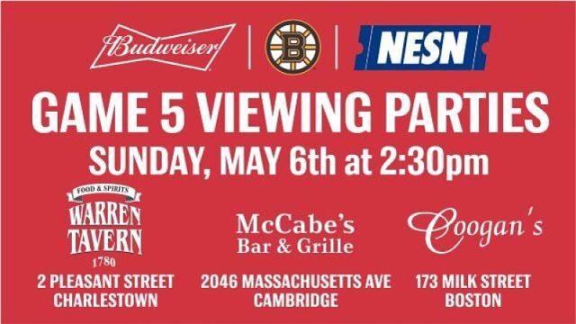 Budweiser viewing party