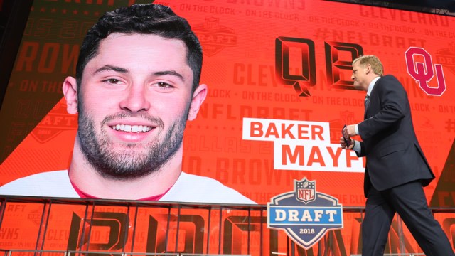 Browns draft Baker Mayfield