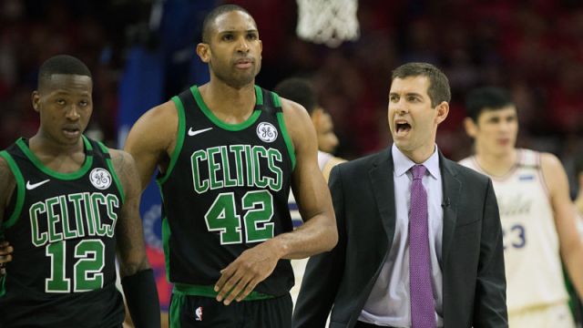 Boston Celtics head coach Brad Stevens