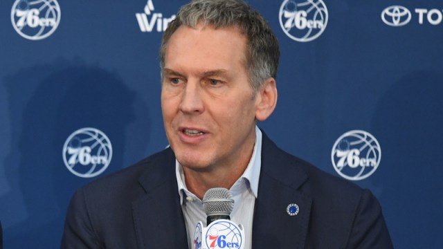 Sixers president of basketball operations Bryan Colangelo