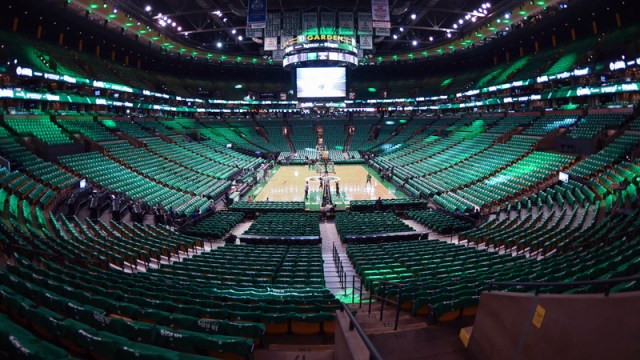 General view of Celtics' TD Garden