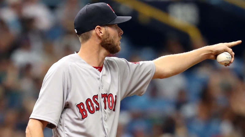 Red Sox P Chris Sale seemingly mocks Cavaliers with 'Goon Squad' shirt