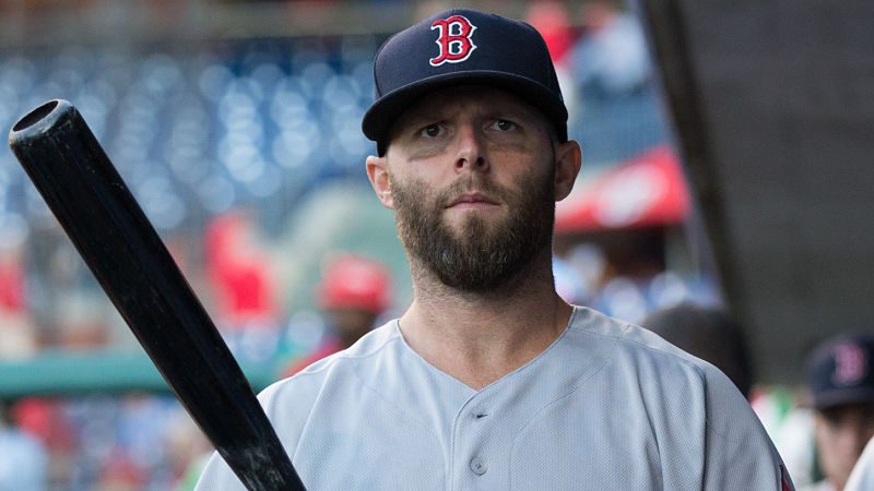 Red Sox second baseman Dustin Pedroia scratched from lineup in