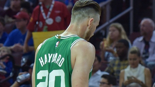 Celtics forward Gordon Hayward