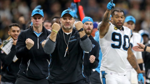 Carolina Panthers strength and conditioning coach Joe Kenn