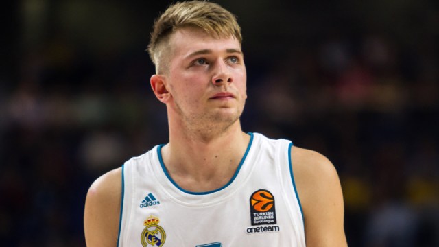 Real Madrid's Luka Doncic