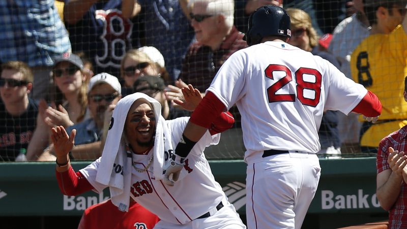 J.D. Martinez Boston Red Sox Game of Thrones Night's Watch