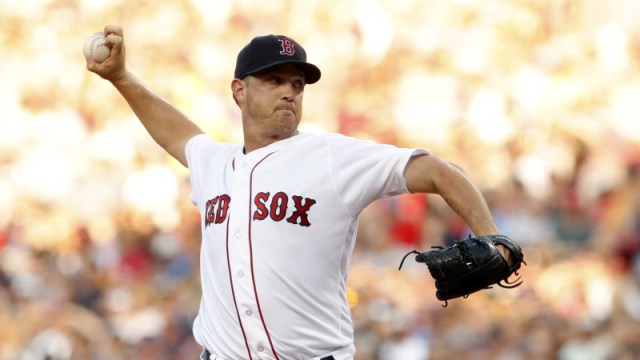 Boston Red Sox pitcher Steven Wright