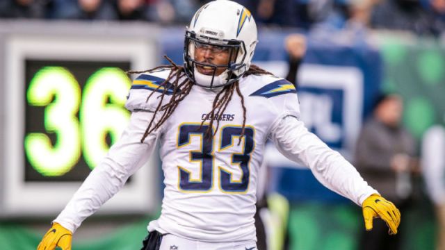 Los Angeles Chargers free safety Tre Boston
