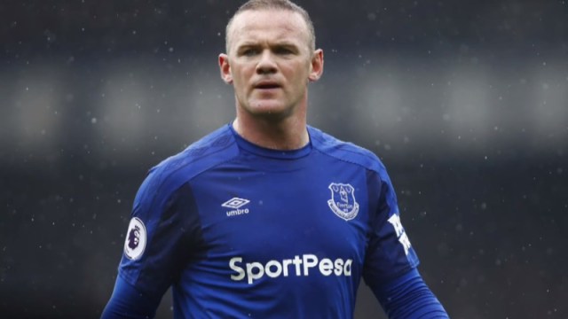 Everton forward Wayne Rooney
