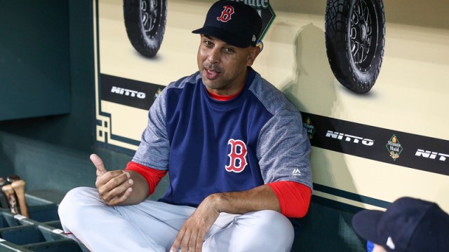Red Sox manager Alex Cora