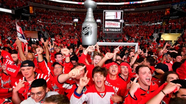 Capitals fans celebrate Stanley Cup title