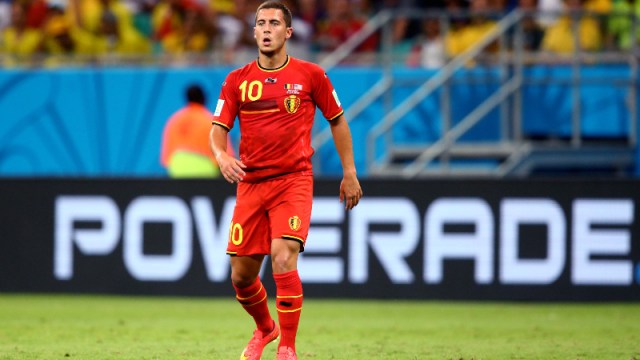Belgium winger Eden Hazard
