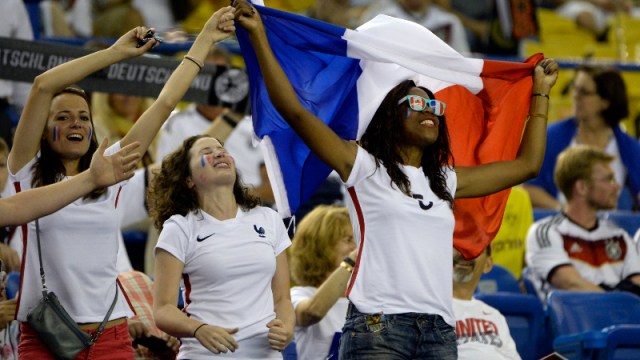 France soccer fans