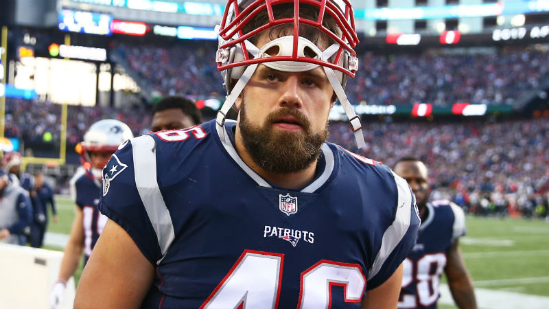 New England Patriots' James Develin retires after neck injury