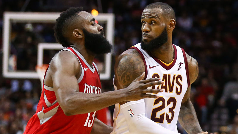 lebron james james harden