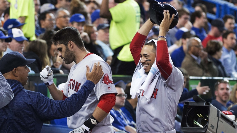 Mookie Betts and J.D. Martinez lead the All-Star voting at their positions  - The Boston Globe