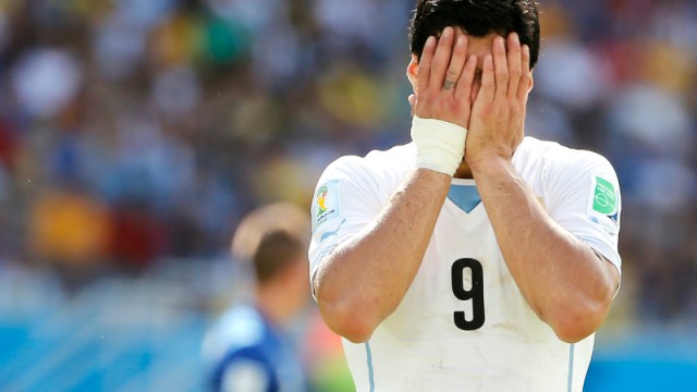 Uruguay forward Luis Suarez