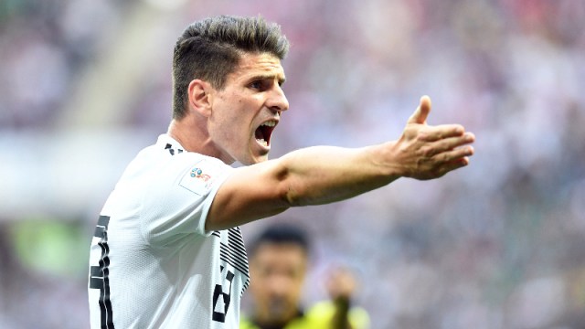 Germany forward Mario Gomez
