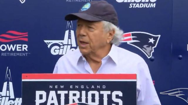 New England Patriots owner Robert Kraft