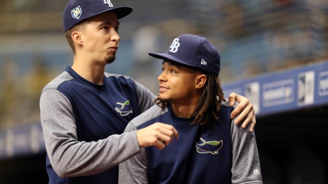 Tampa Bay Rays Pitchers Blake Snell And Chris Archer