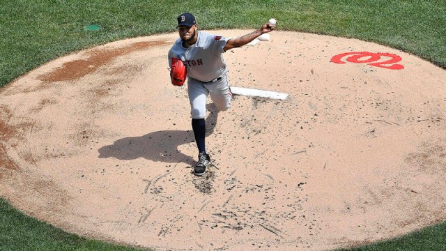 Red Sox pitcher Eduardo Rodriguez