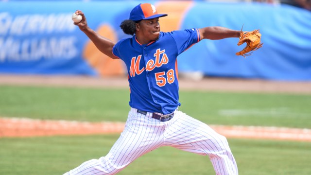 New York Mets Relief Pitcher Jenrry Mejia