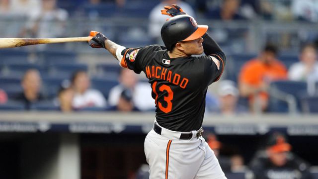 Baltimore Orioles shortstop Manny Machado