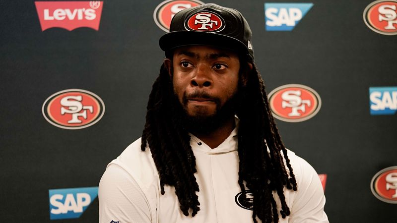 Watch: 49ers' Richard Sherman arrives at Super Bowl LIV wearing Kobe Bryant  jersey