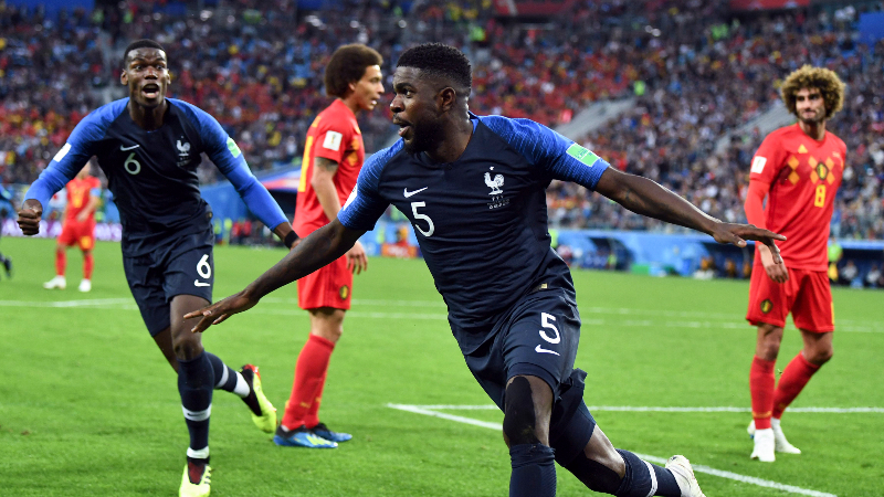 France Vs. Belgium Live: France Wins, Reaches Final On Samuel Umtiti's ...