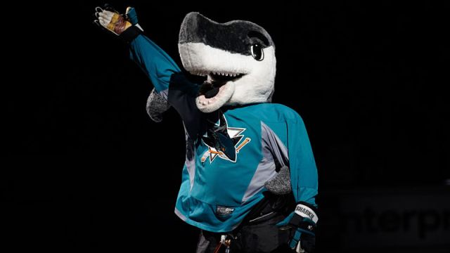 San Jose Sharks mascot