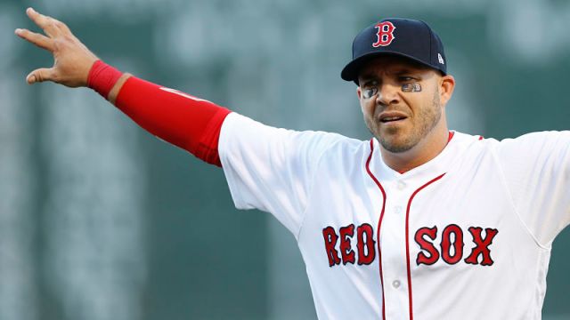 Boston Red Sox designated hitter Steve Pearce