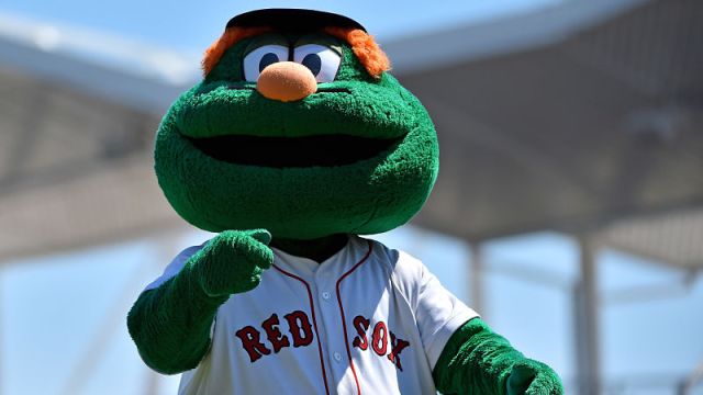 Boston Red Sox mascot Wally