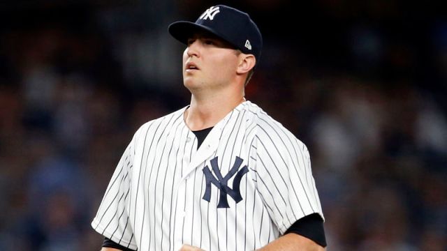 New York Yankees pitcher Zach Britton