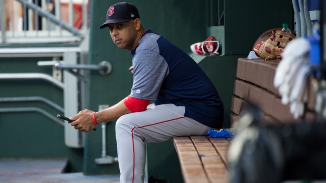 Boston Red Sox Manager Alex Cora