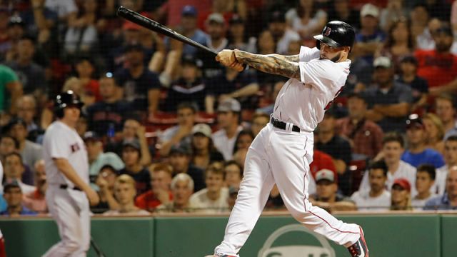 Boston Red Sox catcher Blake Swihart