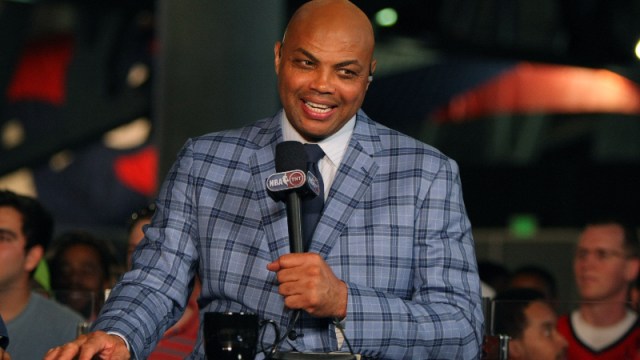 Former NBA player and current TNT television personality Charles Barkley